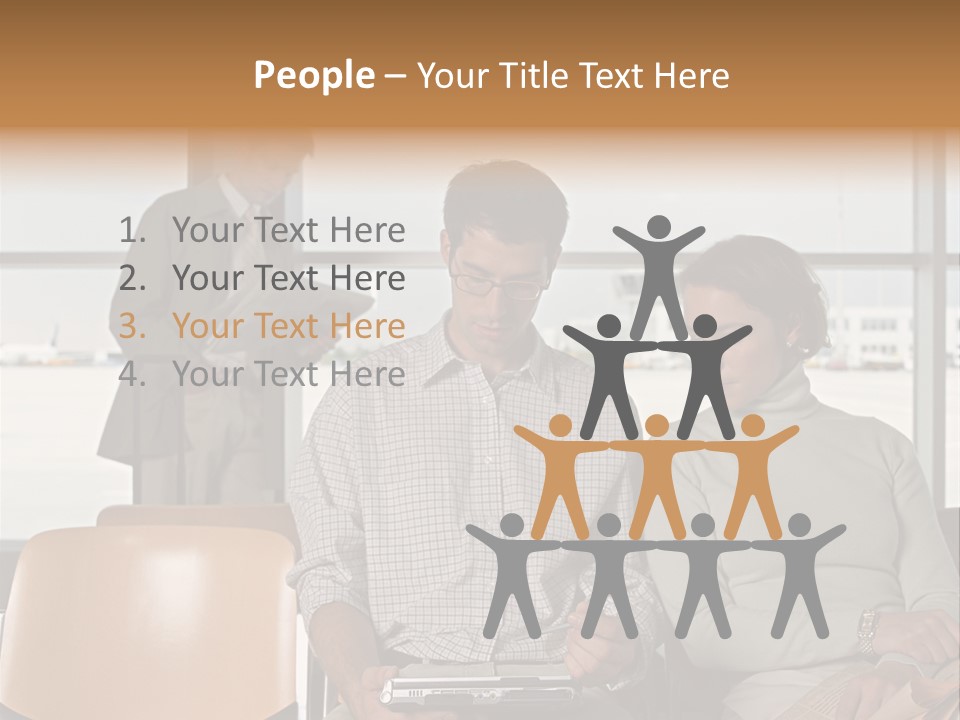 Enjoy Fond Male PowerPoint Template