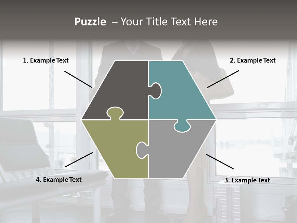 Goodbye At The Train Station PowerPoint Template