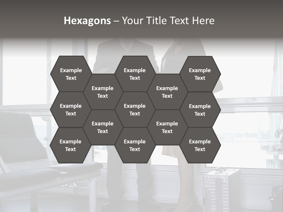 Goodbye At The Train Station PowerPoint Template