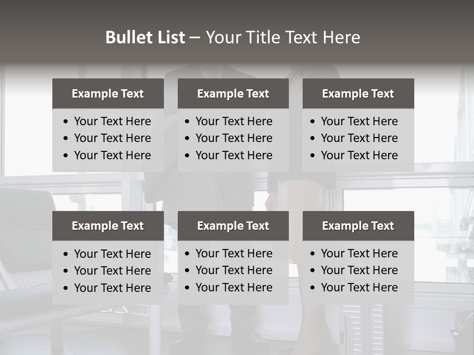 Goodbye At The Train Station PowerPoint Template
