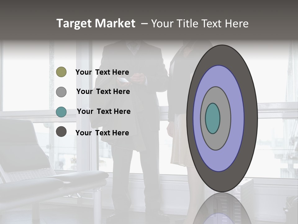 Goodbye At The Train Station PowerPoint Template