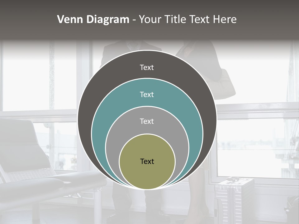 Goodbye At The Train Station PowerPoint Template