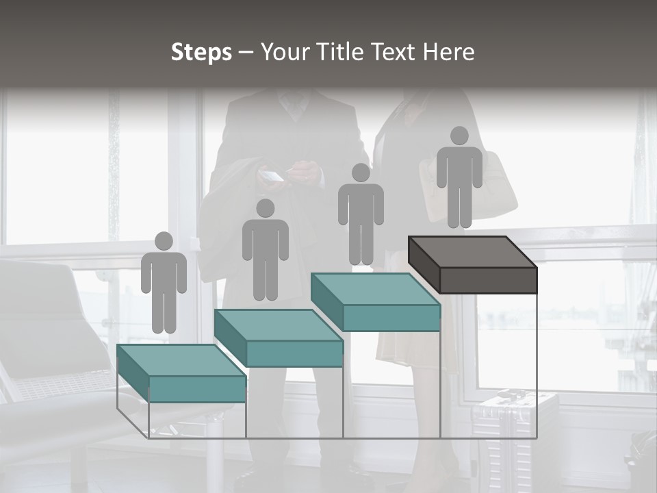 Goodbye At The Train Station PowerPoint Template