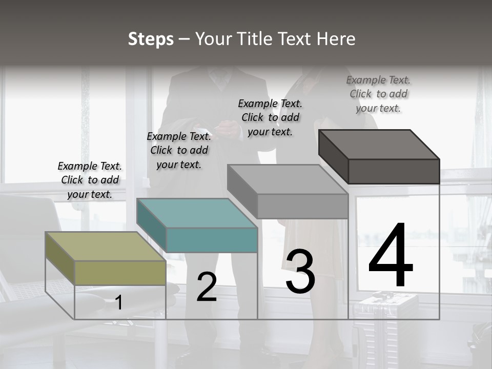 Goodbye At The Train Station PowerPoint Template