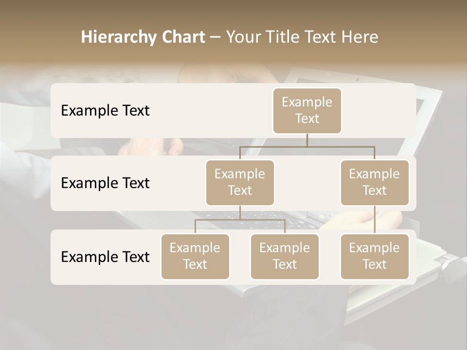 Business People Using Laptop On An Aeroplane PowerPoint Template