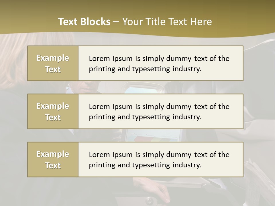Business People Using Laptop On An Aeroplane PowerPoint Template