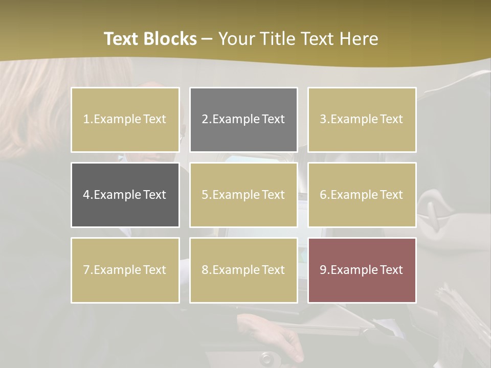 Business People Using Laptop On An Aeroplane PowerPoint Template