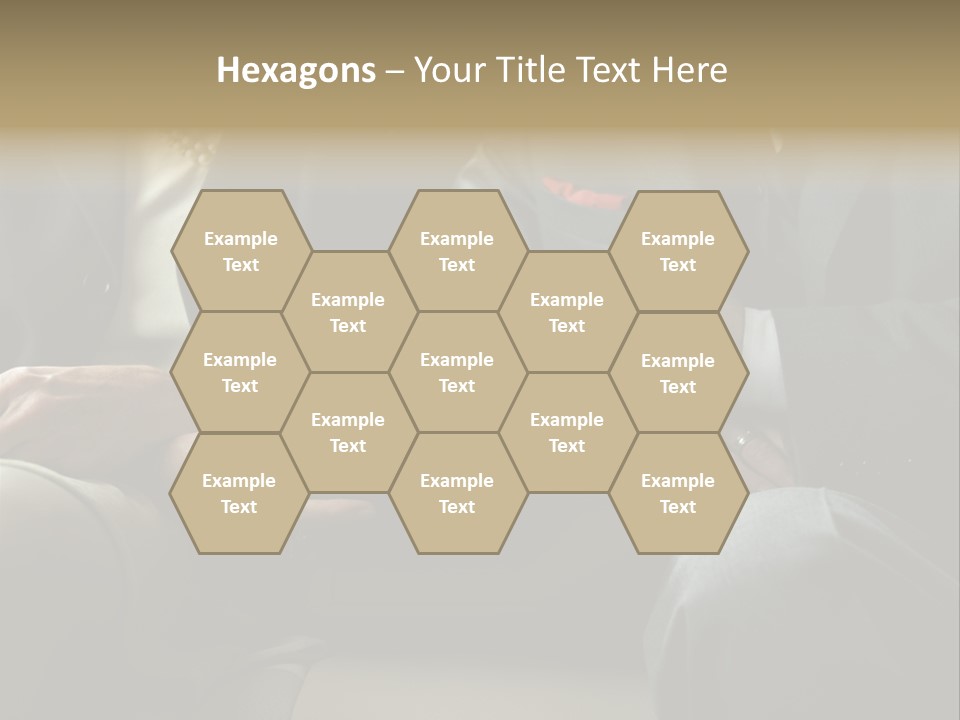 Business People Using Laptop PowerPoint Template