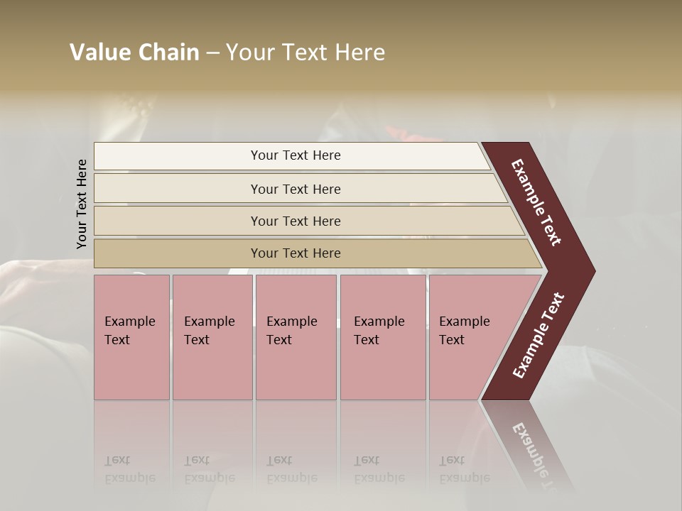 Business People Using Laptop PowerPoint Template