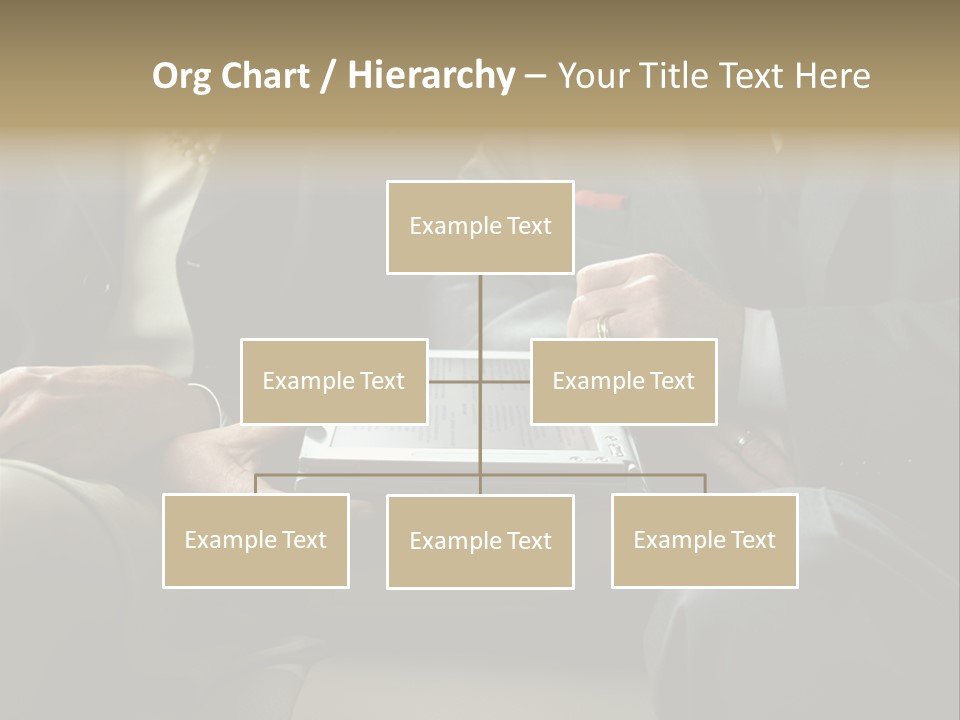 Business People Using Laptop PowerPoint Template