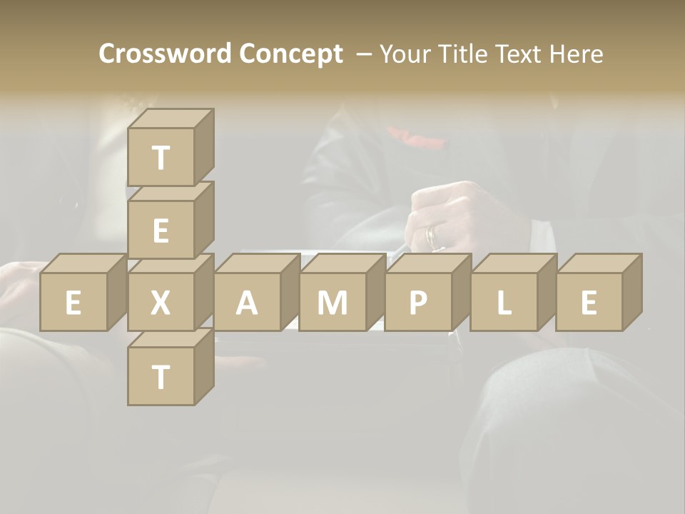 Business People Using Laptop PowerPoint Template