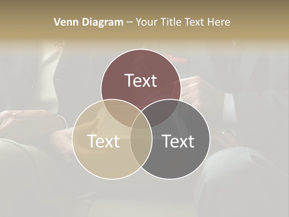 Business People Using Laptop PowerPoint Template