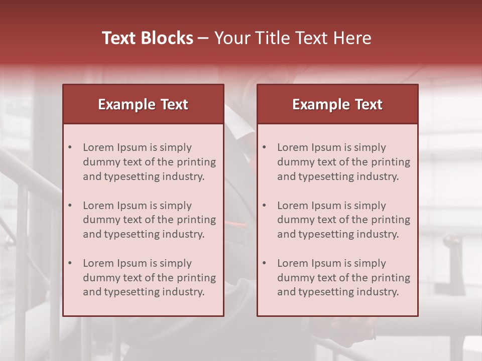 Businessman Looking At His Watch PowerPoint Template