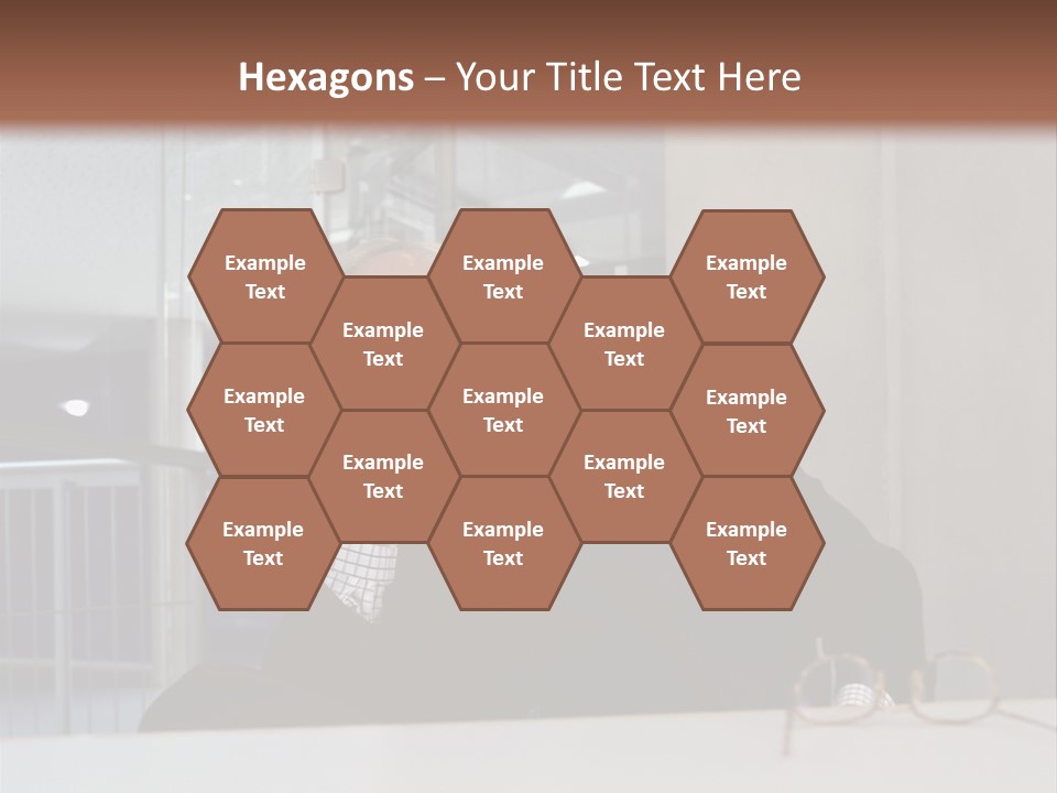 Pensive Businessman PowerPoint Template