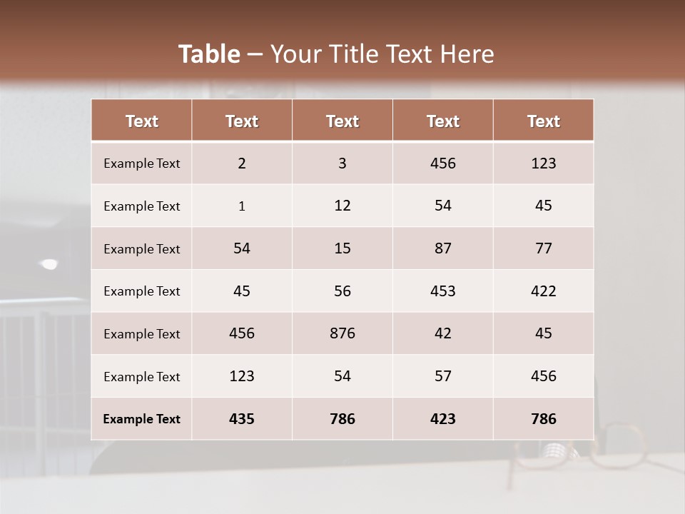 Pensive Businessman PowerPoint Template