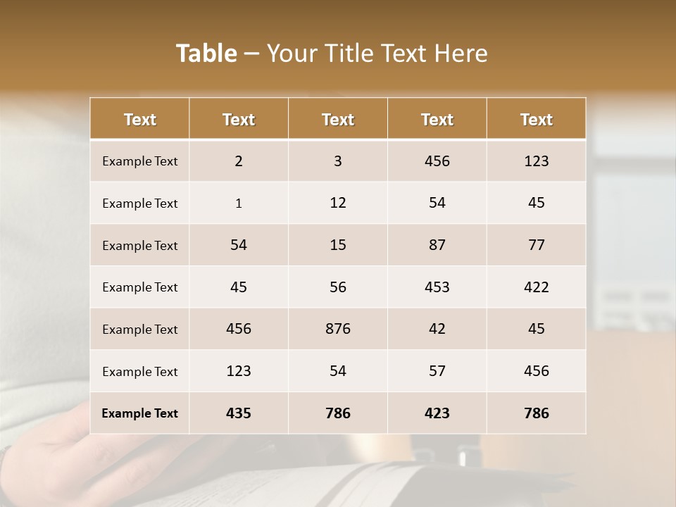 Woman Using Palmtop In Departure Lounge PowerPoint Template