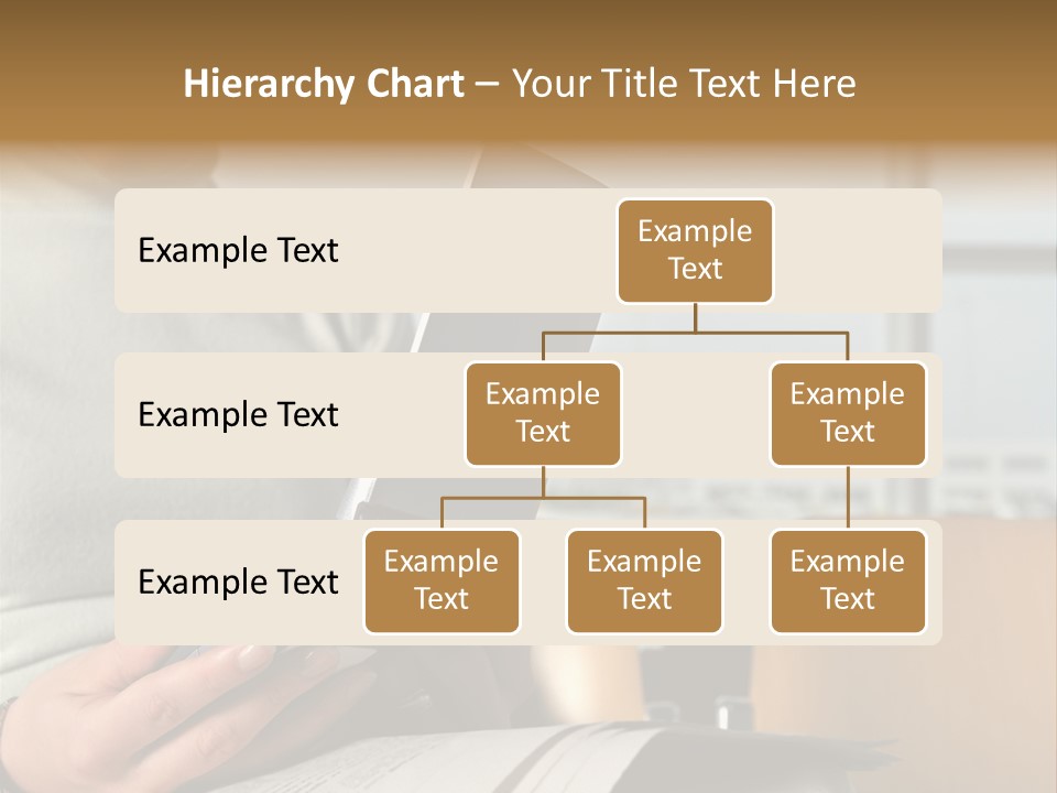 Woman Using Palmtop In Departure Lounge PowerPoint Template