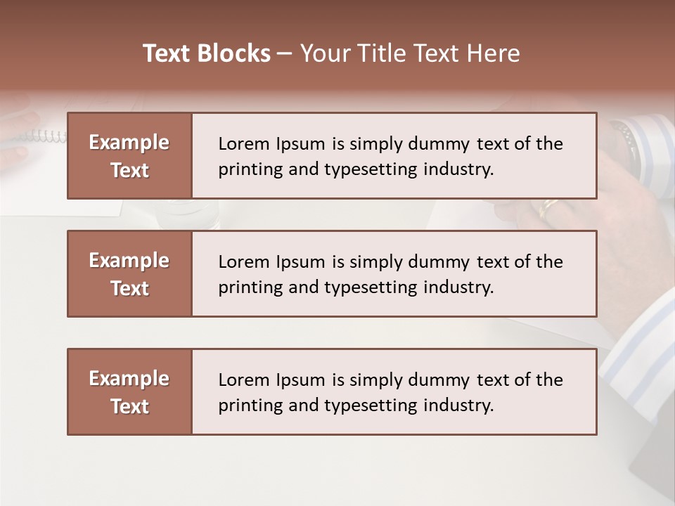 Embraced Embrace Sizes PowerPoint Template
