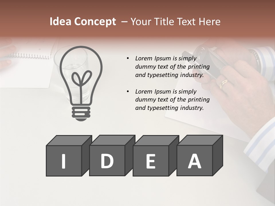 Embraced Embrace Sizes PowerPoint Template
