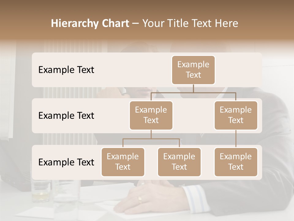 Businessmen Solve Dispute PowerPoint Template