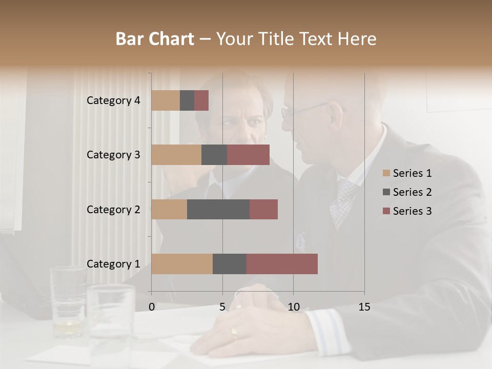 Businessmen Solve Dispute PowerPoint Template