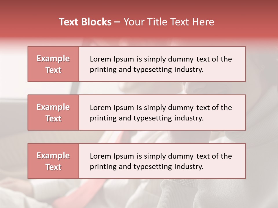 Business People In A Taxi PowerPoint Template