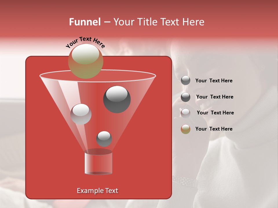 Business People In A Taxi PowerPoint Template