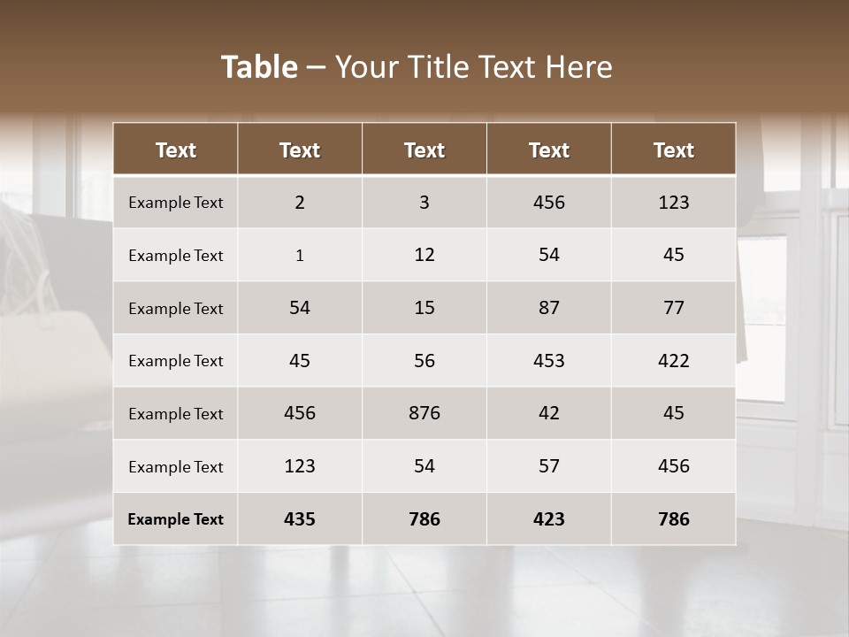 Business People In A Taxi PowerPoint Template