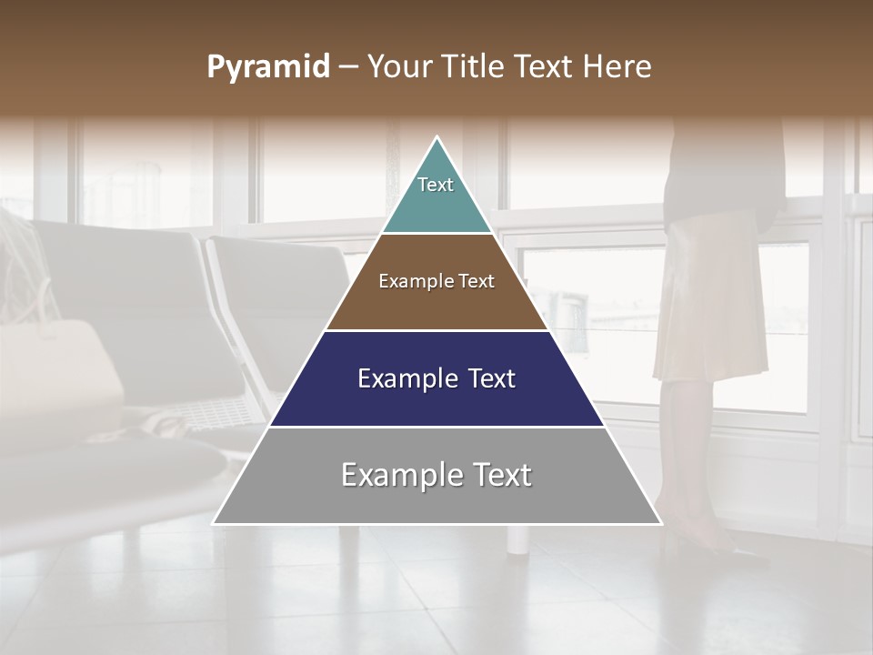 Business People In A Taxi PowerPoint Template