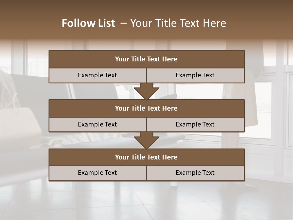 Business People In A Taxi PowerPoint Template