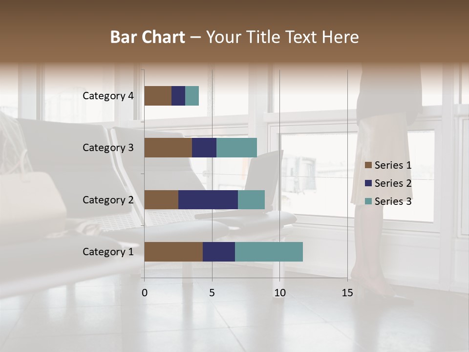 Business People In A Taxi PowerPoint Template