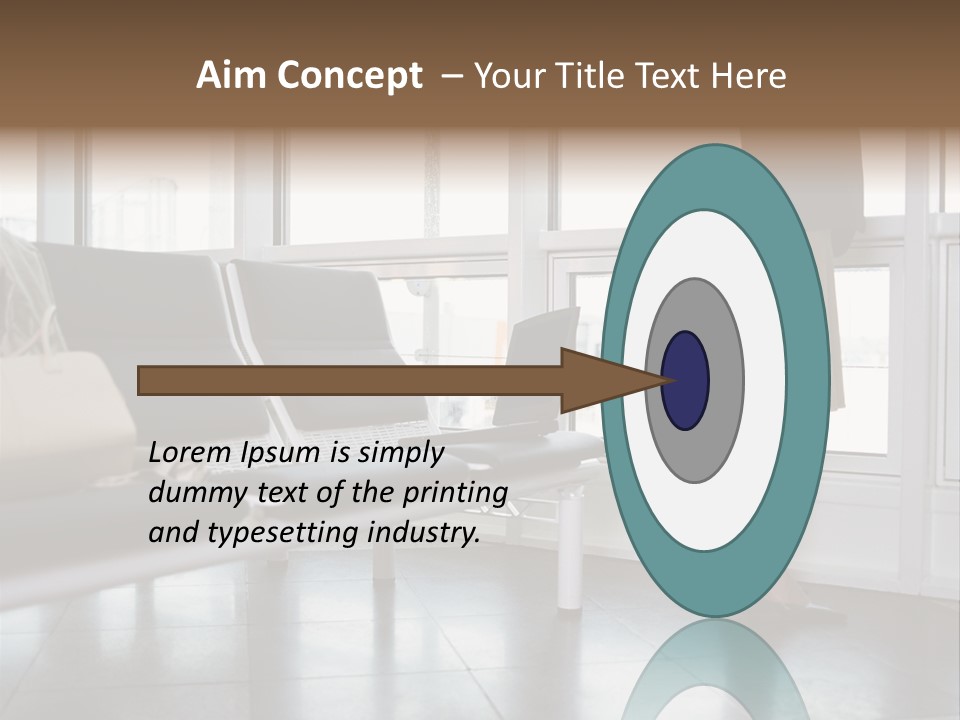 Business People In A Taxi PowerPoint Template