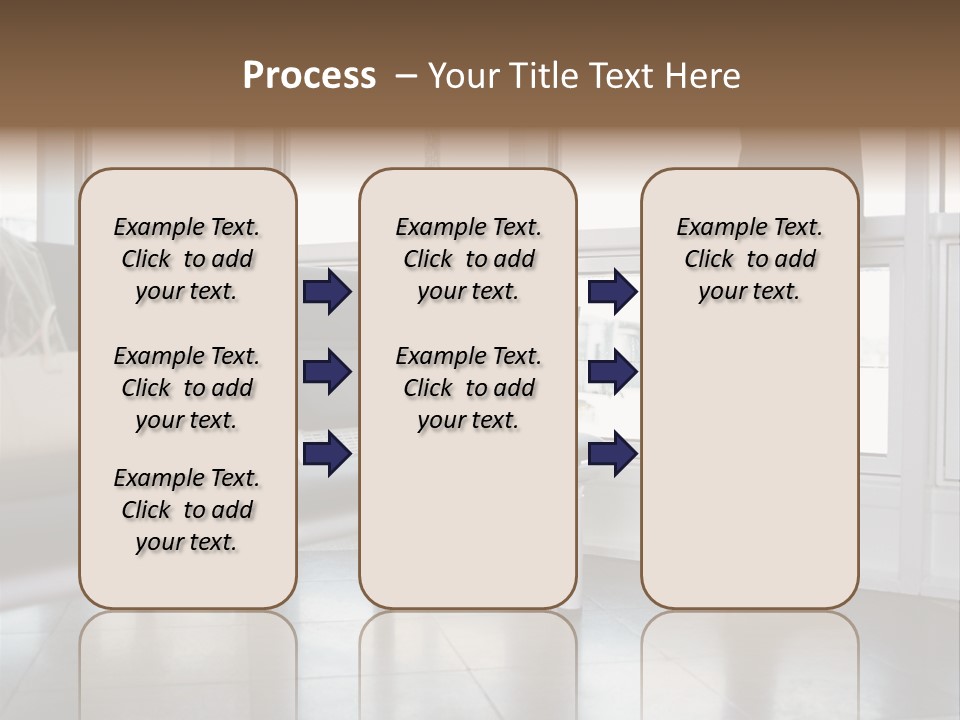Business People In A Taxi PowerPoint Template