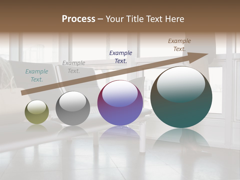 Business People In A Taxi PowerPoint Template