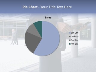 Business People On An Aeroplane PowerPoint Template