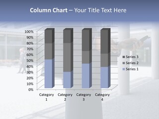 Business People On An Aeroplane PowerPoint Template