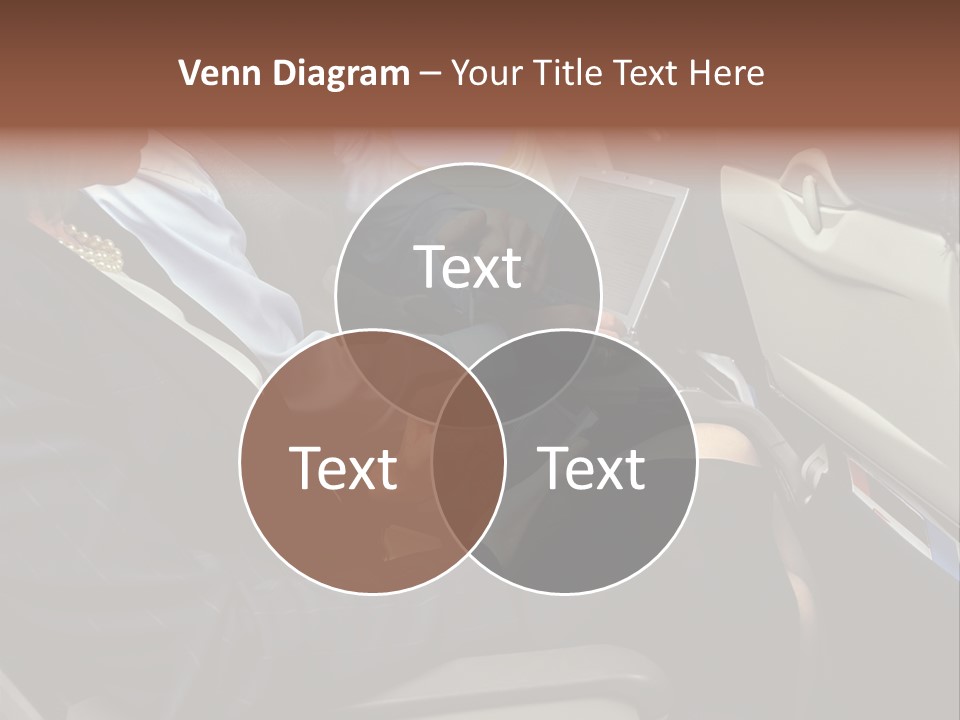 Business People In A Presentation PowerPoint Template