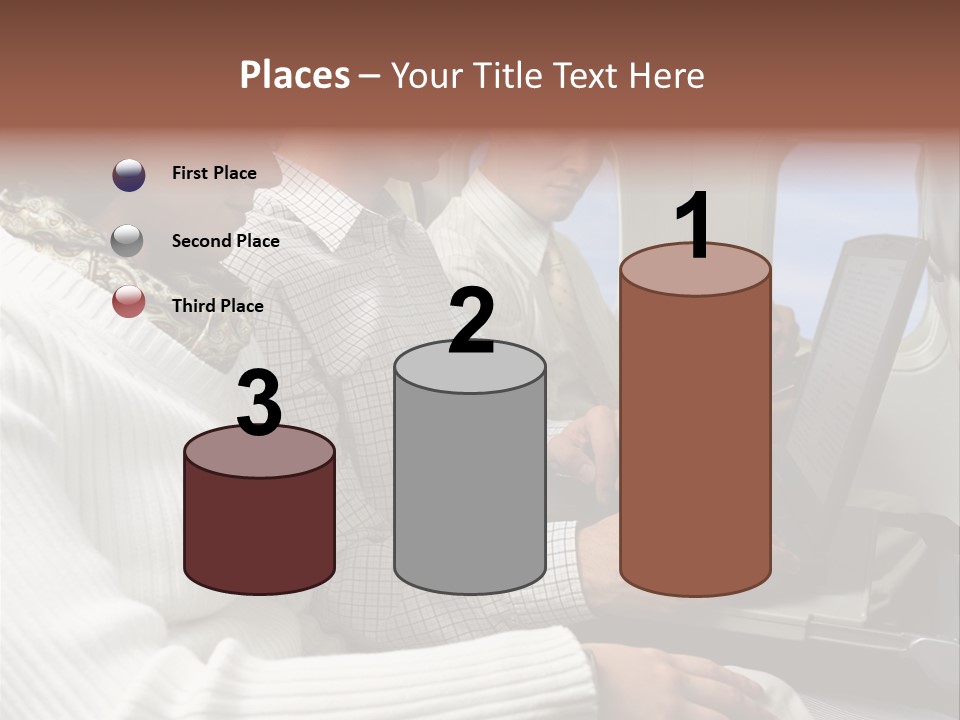 Twopeople Mural Woman PowerPoint Template