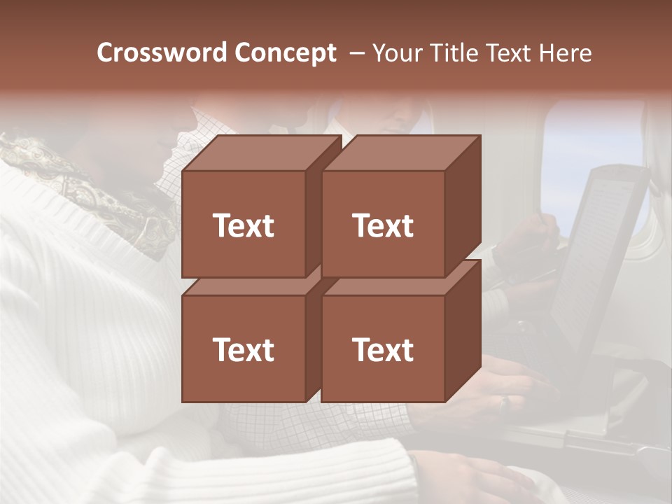 Twopeople Mural Woman PowerPoint Template