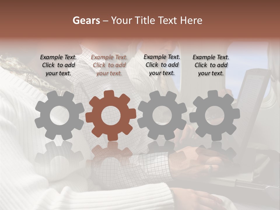 Twopeople Mural Woman PowerPoint Template