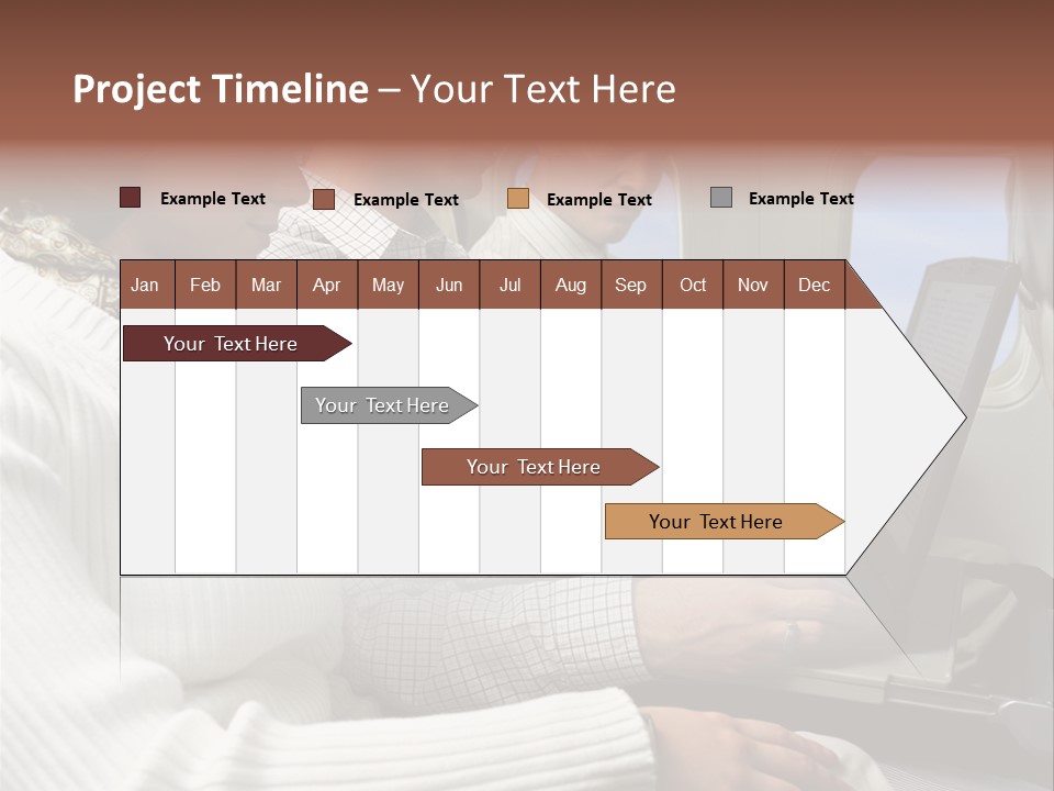 Twopeople Mural Woman PowerPoint Template