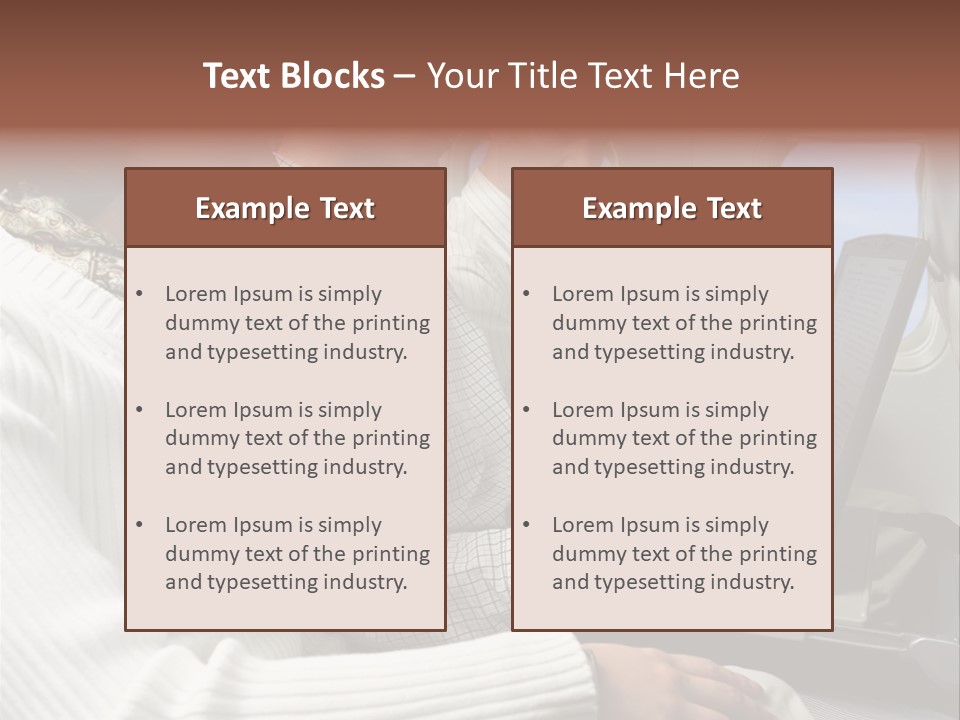 Twopeople Mural Woman PowerPoint Template
