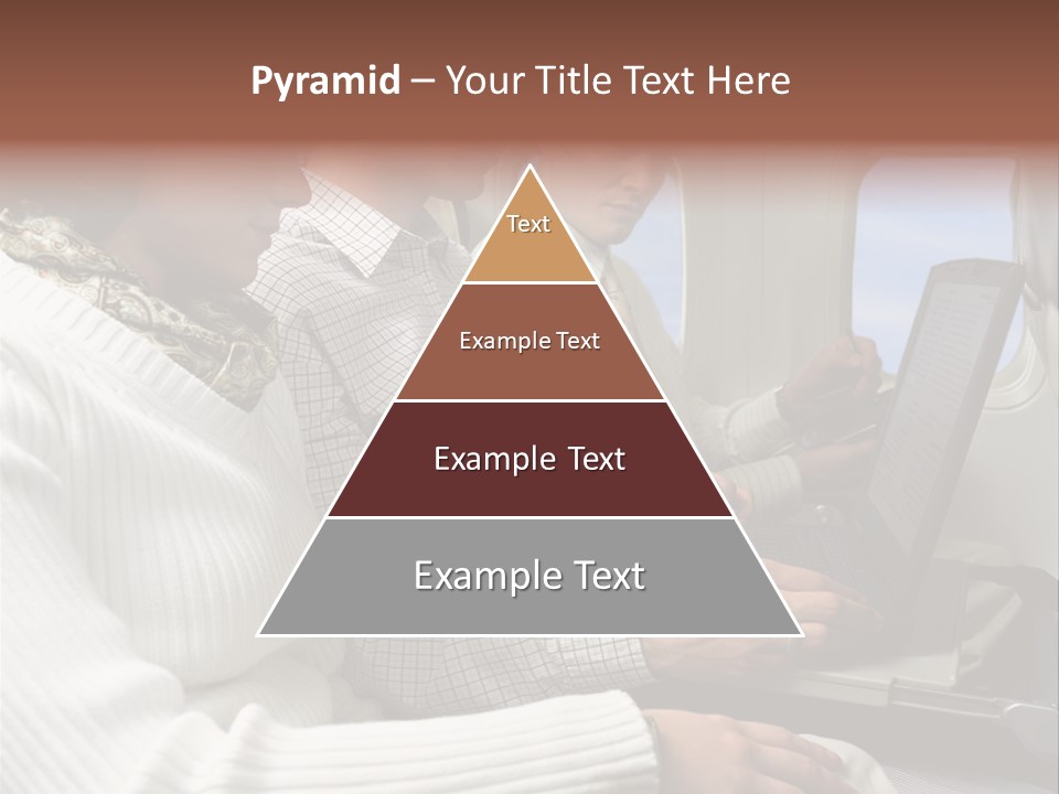 Twopeople Mural Woman PowerPoint Template