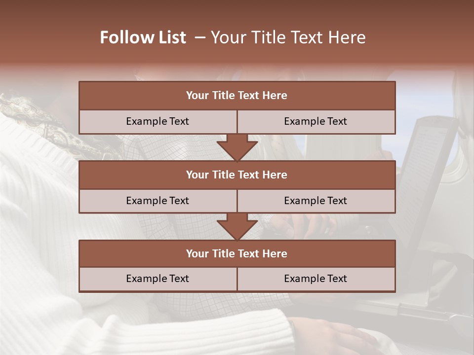 Twopeople Mural Woman PowerPoint Template