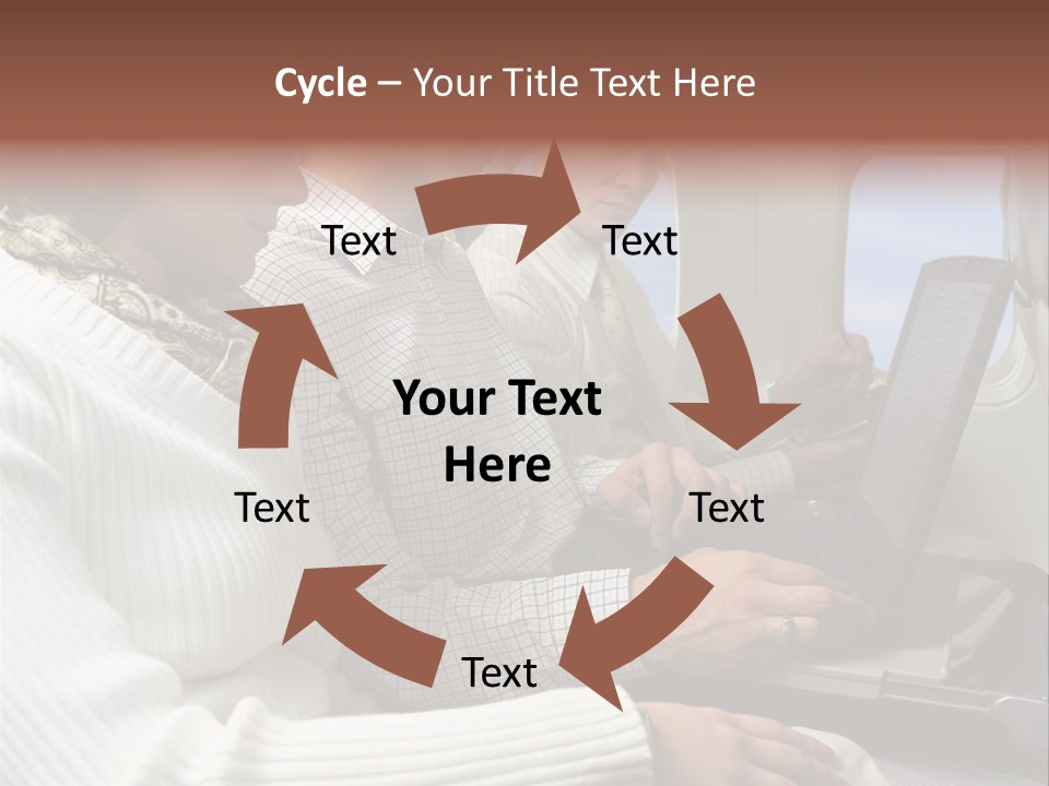 Twopeople Mural Woman PowerPoint Template