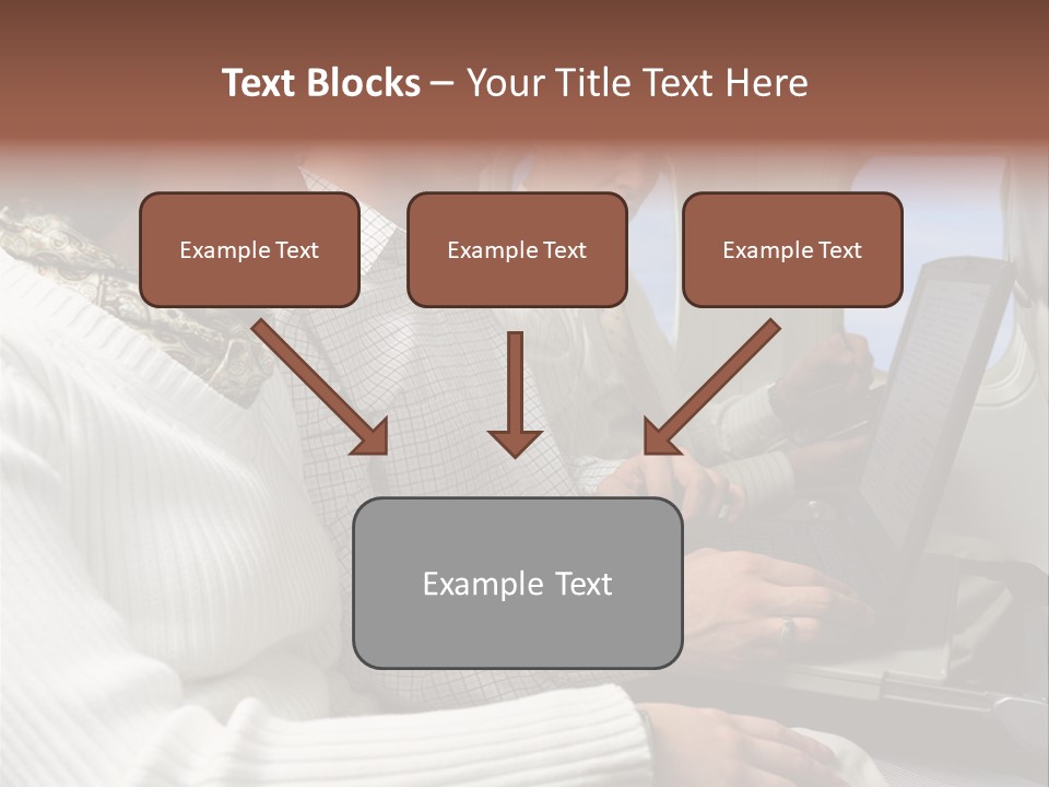 Twopeople Mural Woman PowerPoint Template