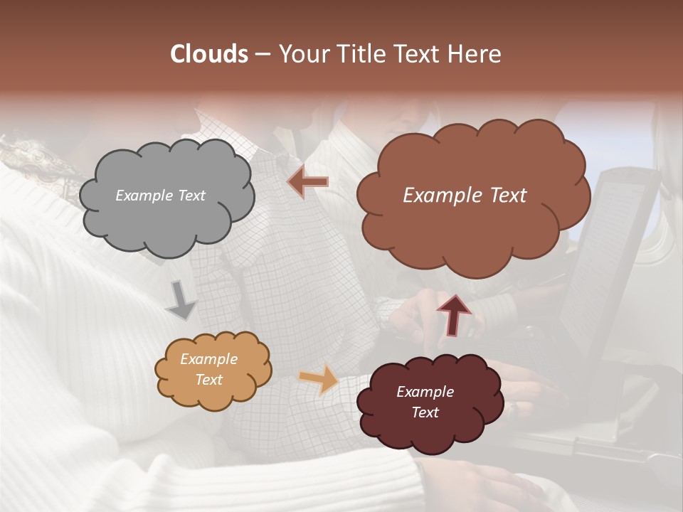 Twopeople Mural Woman PowerPoint Template