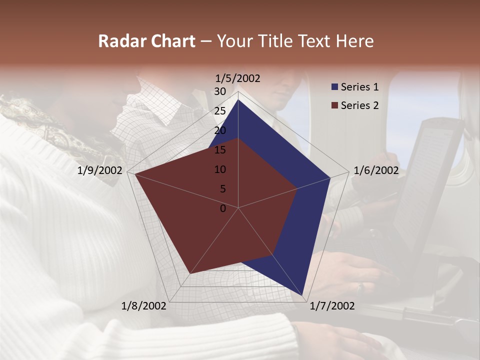 Twopeople Mural Woman PowerPoint Template