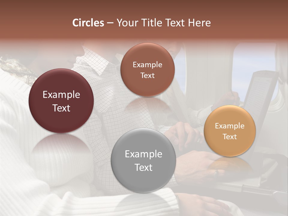 Twopeople Mural Woman PowerPoint Template