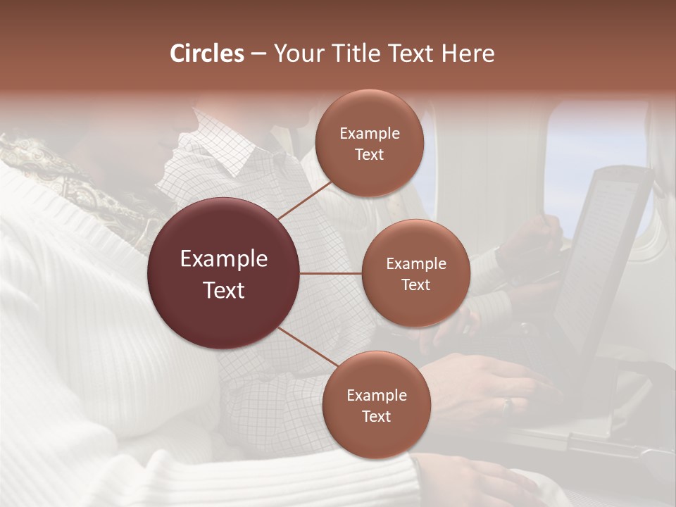 Twopeople Mural Woman PowerPoint Template